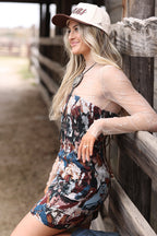 Texas Embroidered Trucker Hat - Brown