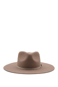Landry Short-Brim Wool Hat - Beige