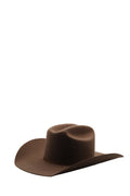 Tex Cowboy Wool Hat - Brown