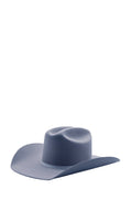 Dusty blue wool cowboy hat for custom hatbar-Fleastyle