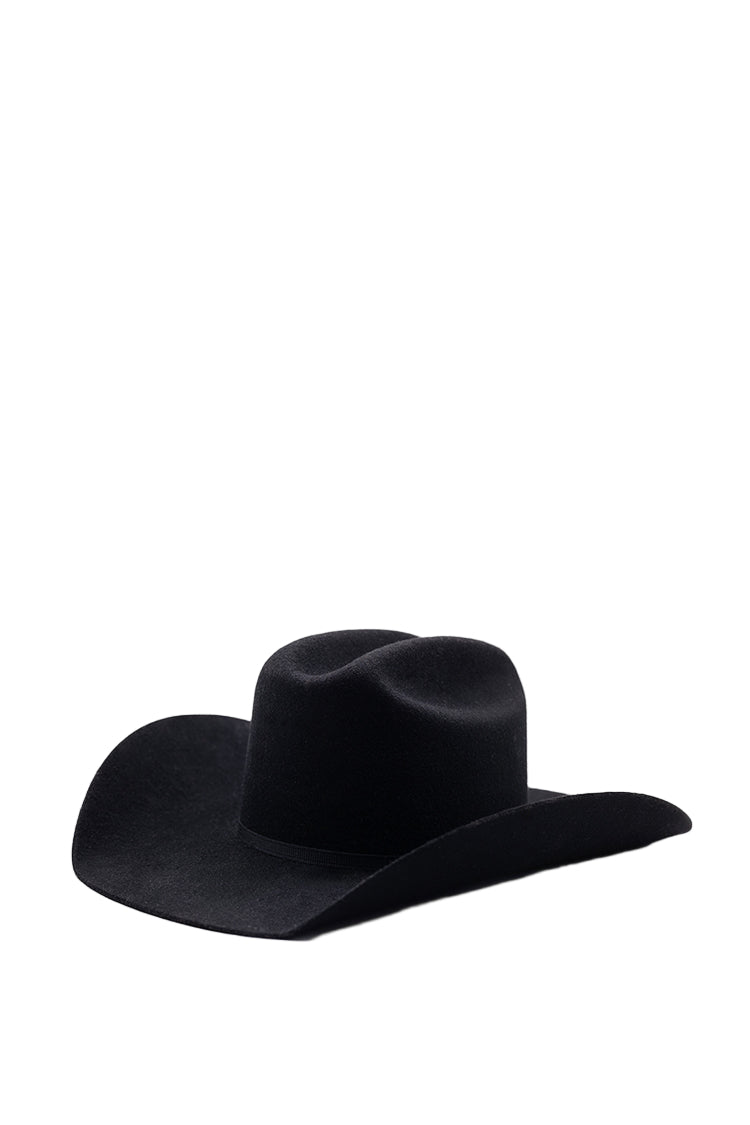 Tex Cowboy Wool Hat - Black