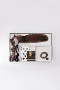 Hat Styling Kit - Rocker-Hat styling kit containing vintage hat accessories to customize a hat including a bandana, matchbook, feathers and vintage brooch-Wholesale-Fleastyle