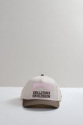 Small Town Smokeshow Trucker Hat - Blush/Olive