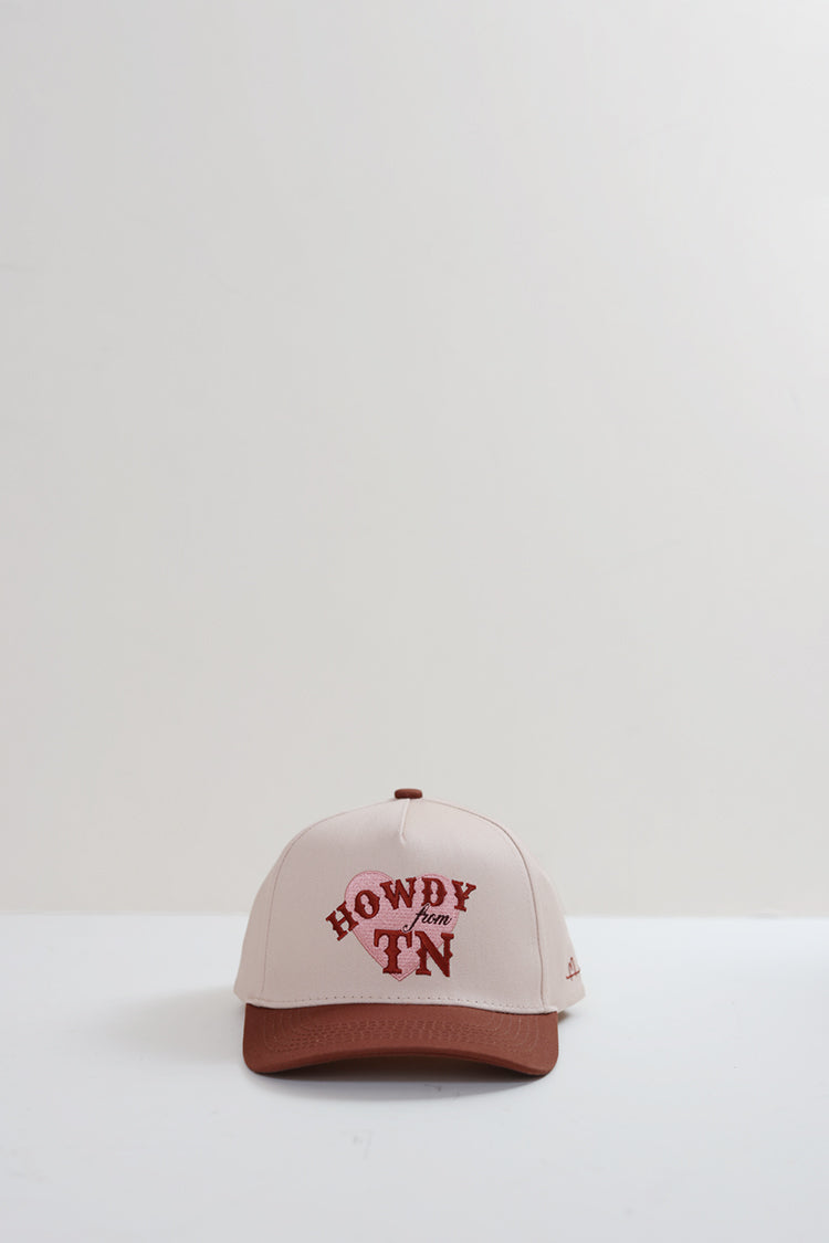 Howdy From TN Trucker Hat - Rust