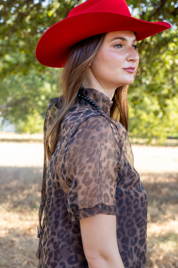 Rider Wool Cowboy Hat - Red