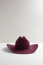 Rider Wool Cowboy Hat - Maroon