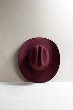 Rider Wool Cowboy Hat - Maroon