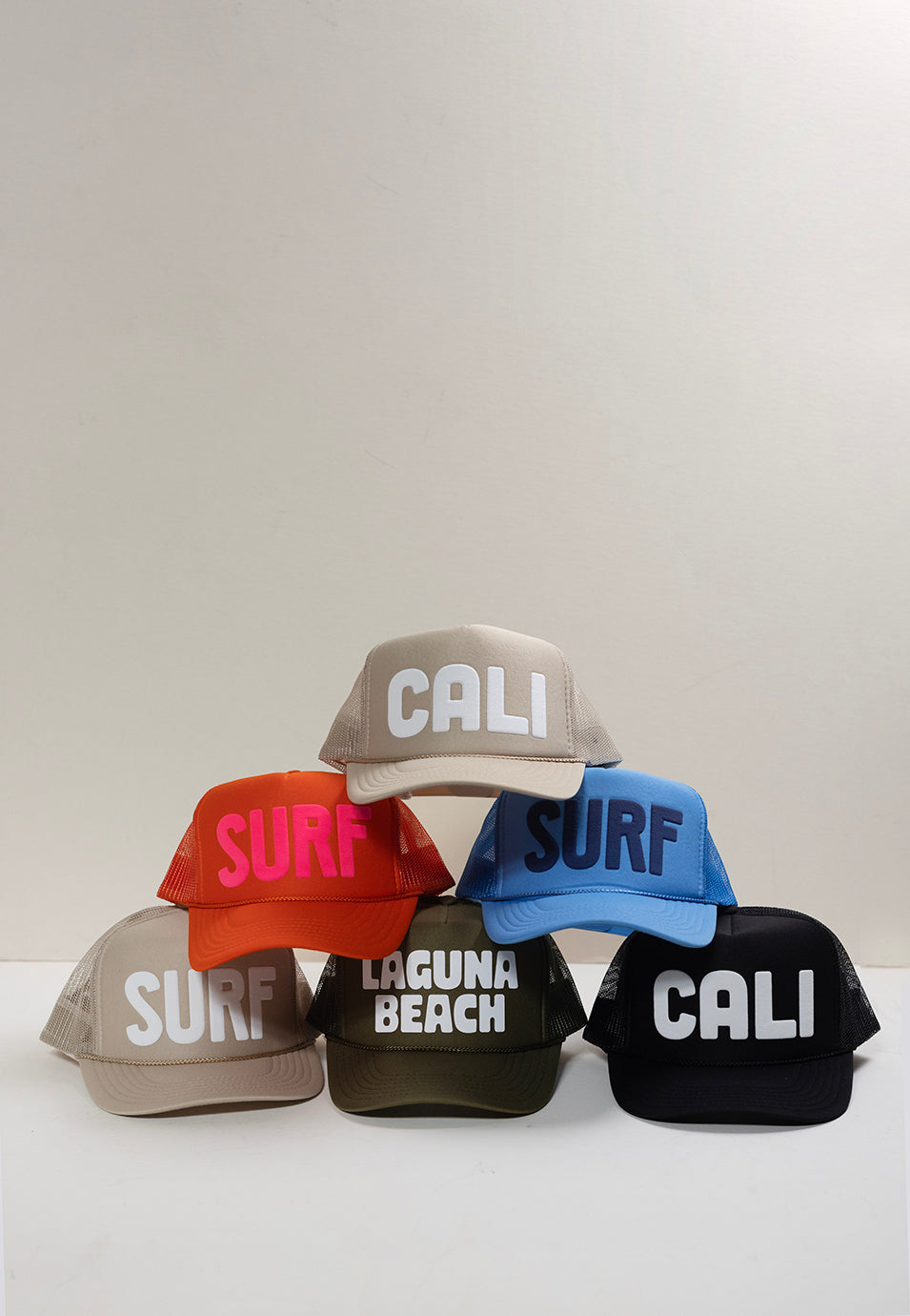 Laguna Beach Trucker Hat - Olive