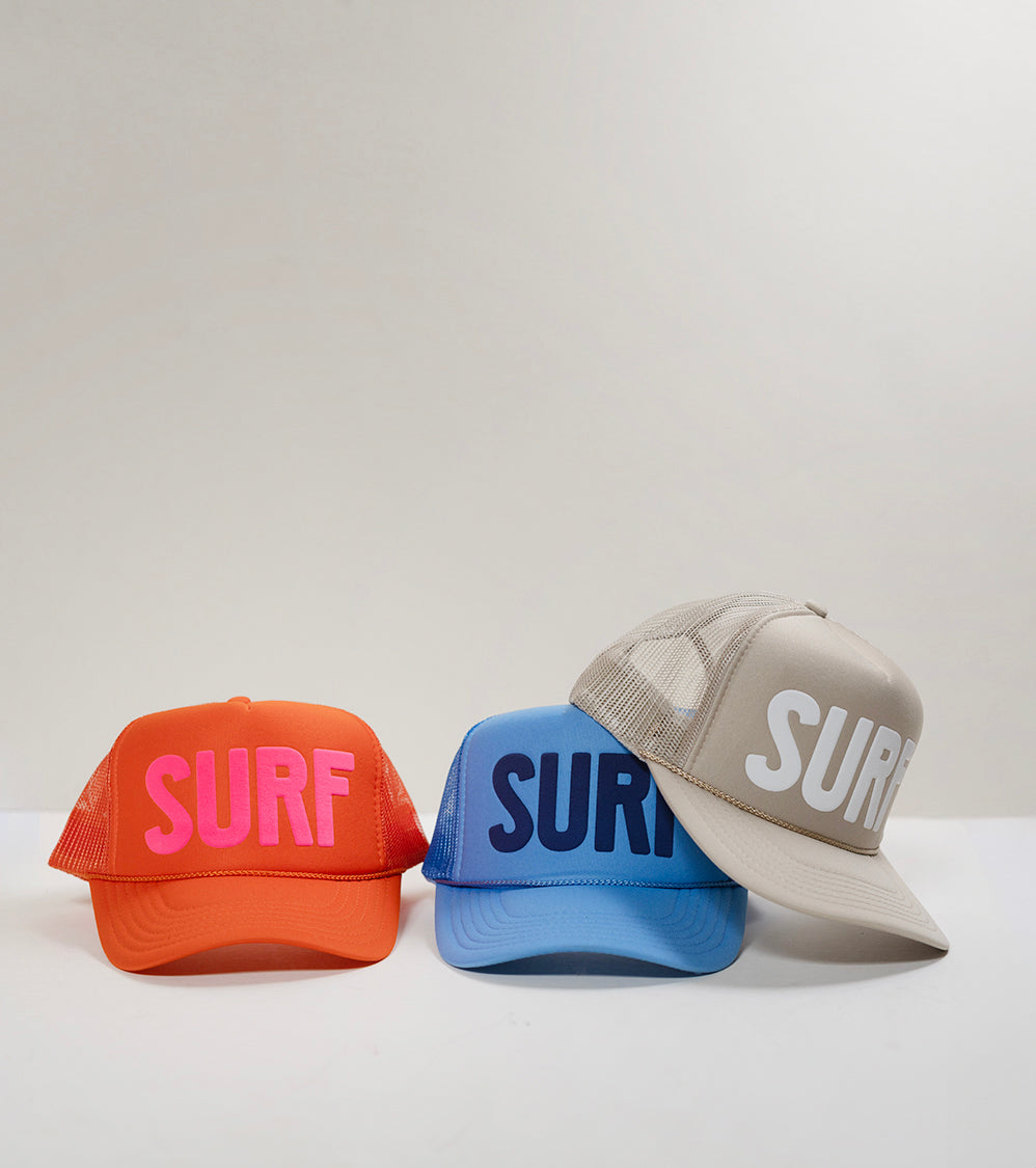 Surf Trucker Hat - Orange