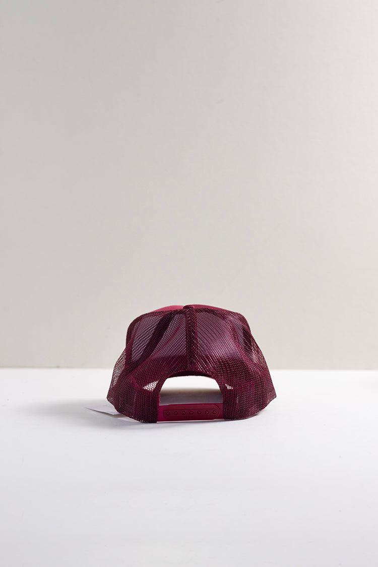 Laguna Zip Code Trucker Hat - Maroon
