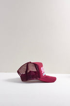 Laguna Zip Code Trucker Hat - Maroon