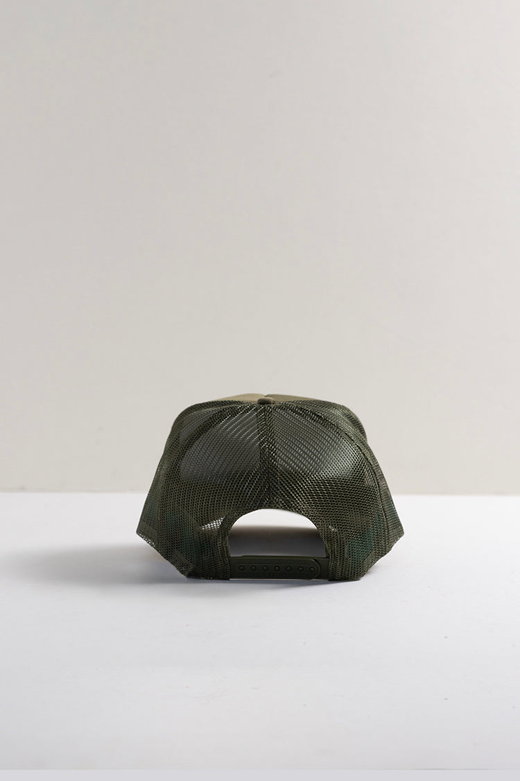 Laguna Beach Trucker Hat - Olive