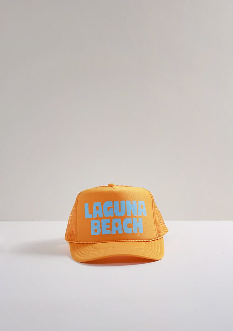Laguna Beach Trucker Hat - Gold