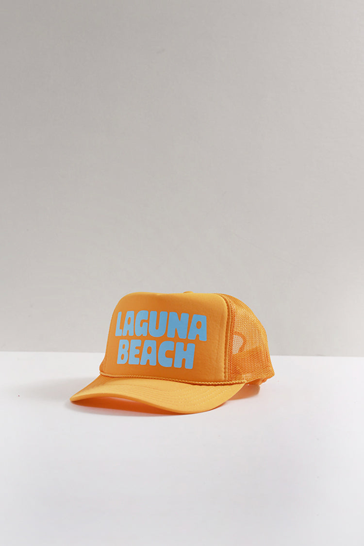 Laguna Beach Trucker Hat - Gold