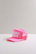 Laguna Beach Trucker Hat - Neon Pink