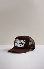 Laguna Beach Trucker Hat - Brown
