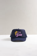 Follow the Sun Trucker Hat - Navy