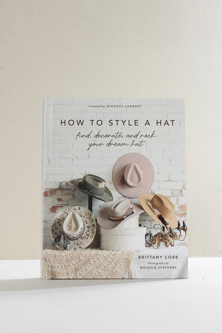 Book titled 'How to Style a Hat-Brittany Cobb