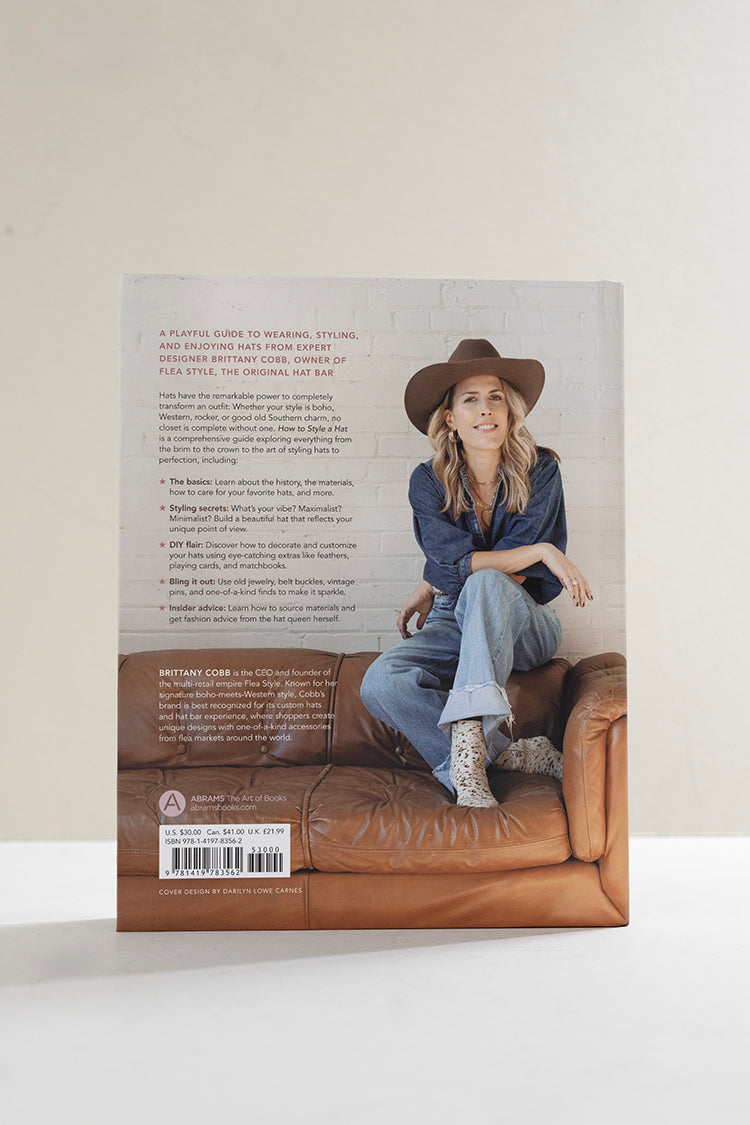 Book titled 'How to Style a Hat-Brittany Cobb