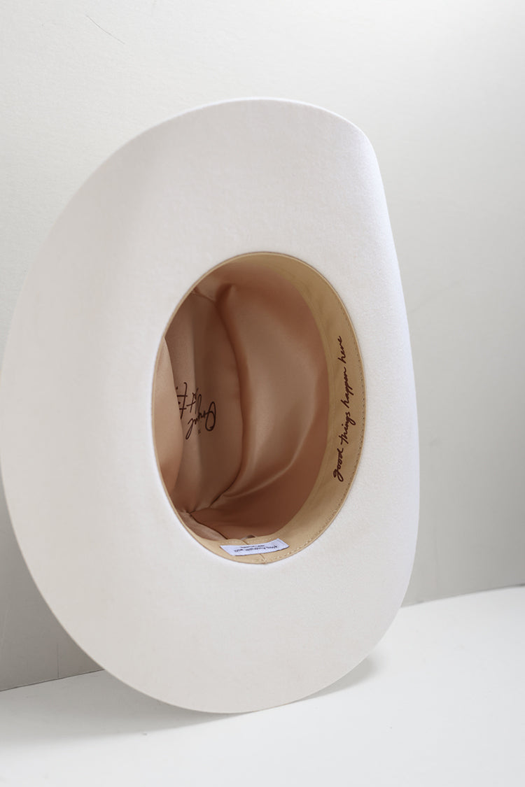 Rider Wool Cowboy Hat - Ivory