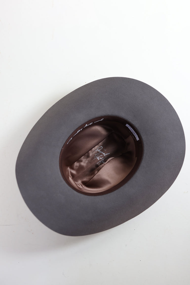 Rider Wool Cowboy Hat - Charcoal Gray