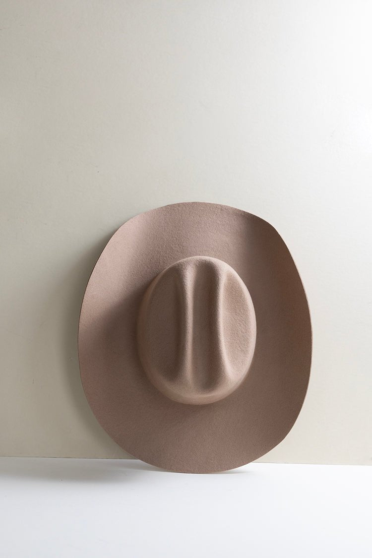 Rider Wool Cowboy Hat - Beige
