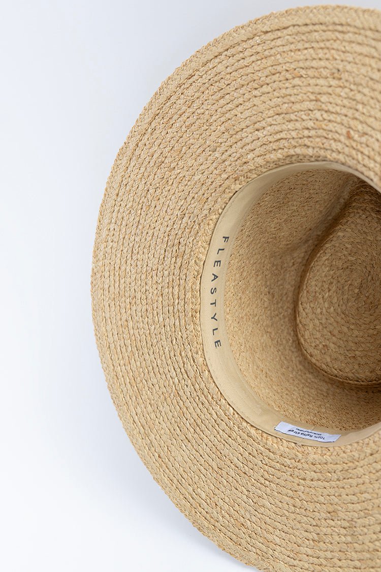 Flea Style Coastal Straw Wide Brim Hat - Flea Style