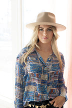 Flea Style Lenny Beige Short Brim Hat - Flea Style