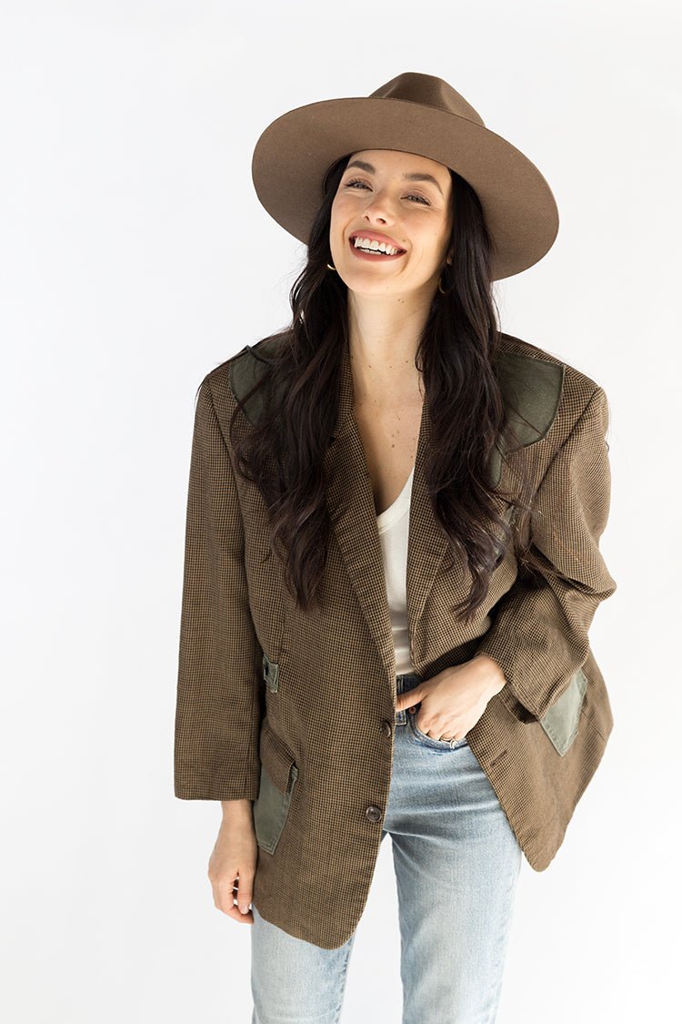 Flea Style Lenny Brown Short Brim Hat - Flea Style