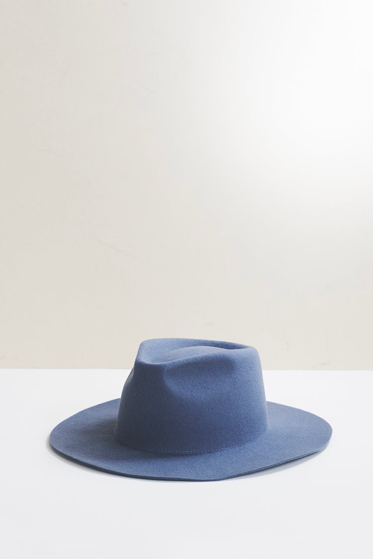 Flea Style Lenny Dusty Blue Short Brim Hat - Flea Style