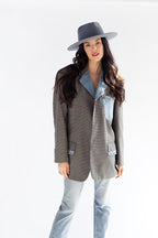 Flea Style Lenny Dusty Blue Short Brim Hat - Flea Style