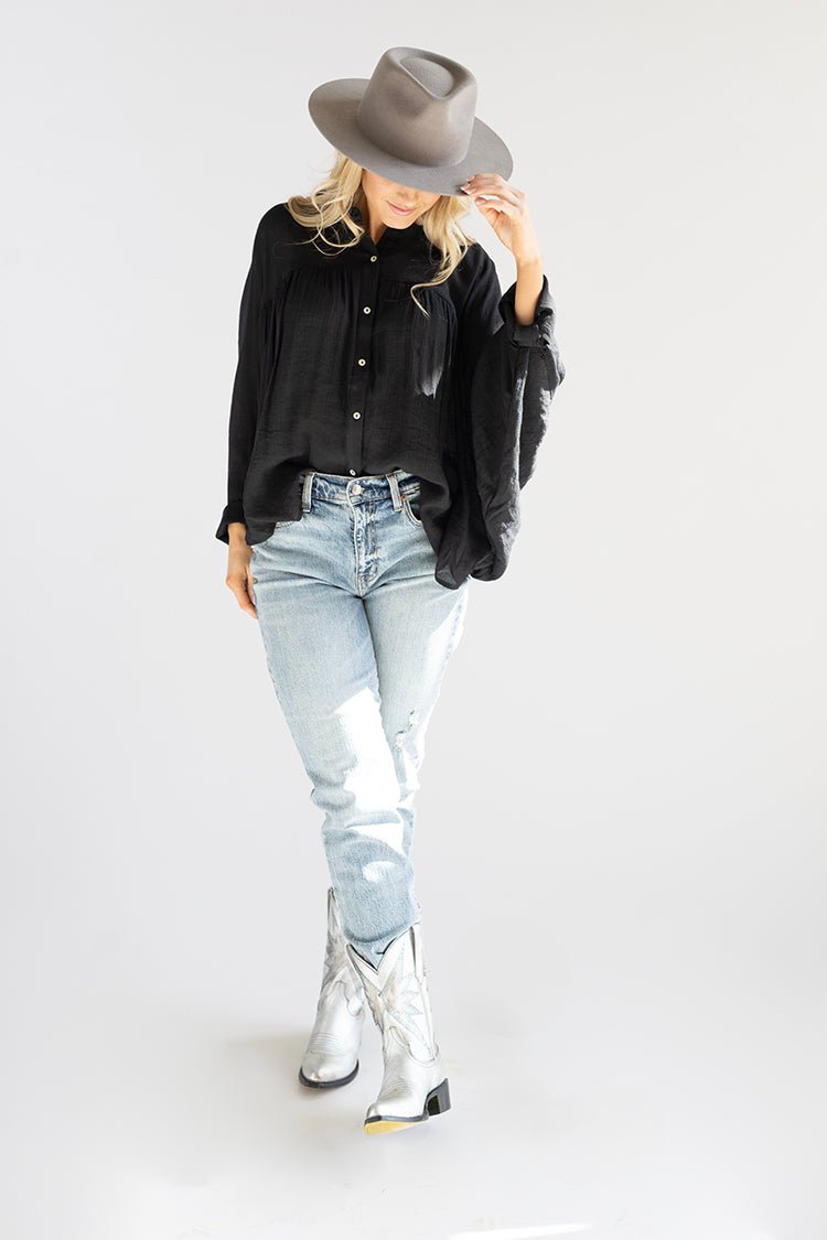 Flea Style Lenny Light Gray Short Brim Hat - Flea Style