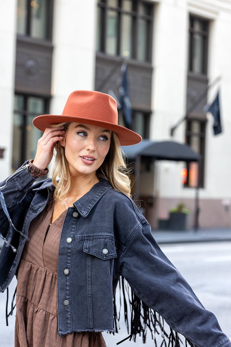 Flea Style Lenny Rust Short Brim Hat - Flea Style