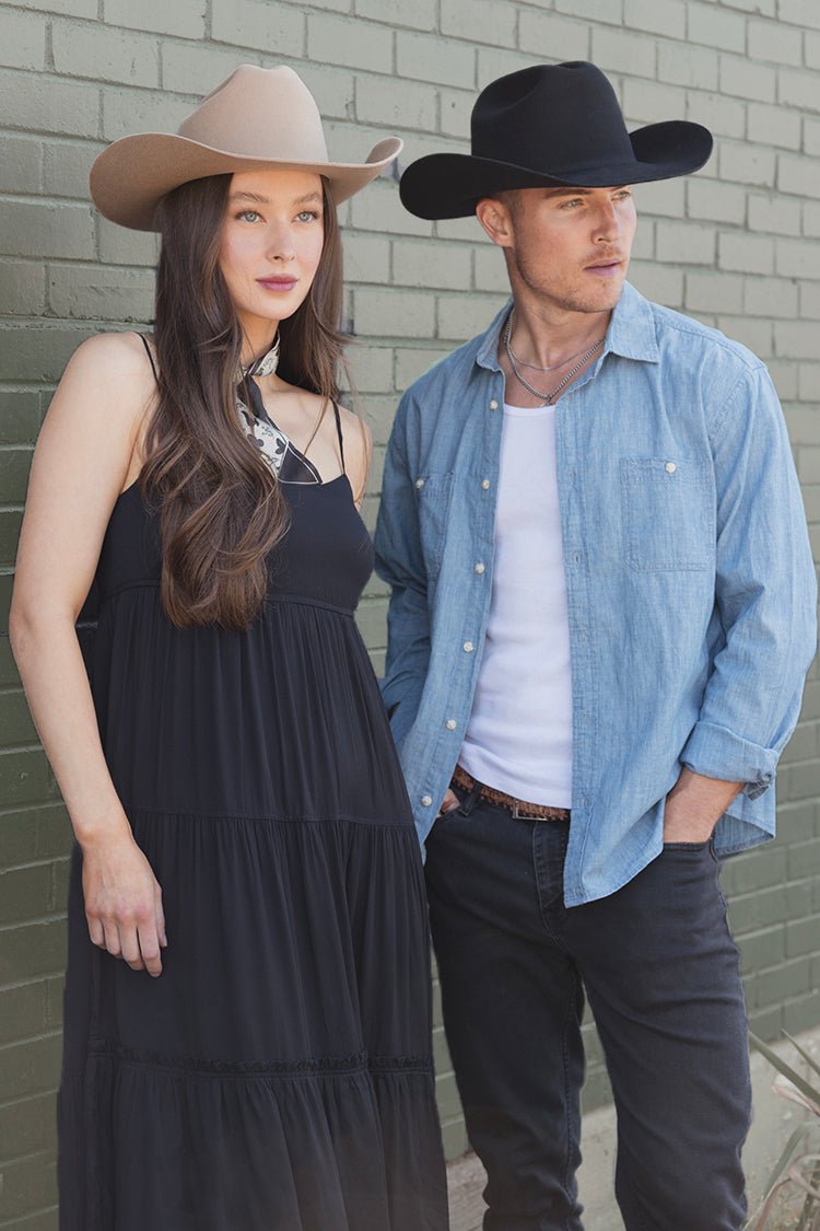 Flea Style Rider Beige Western Hat - Flea Style