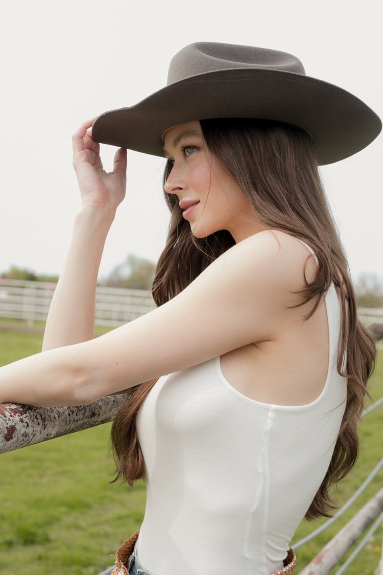 Flea Style Rider Charcoal Gray Western Hat - Flea Style