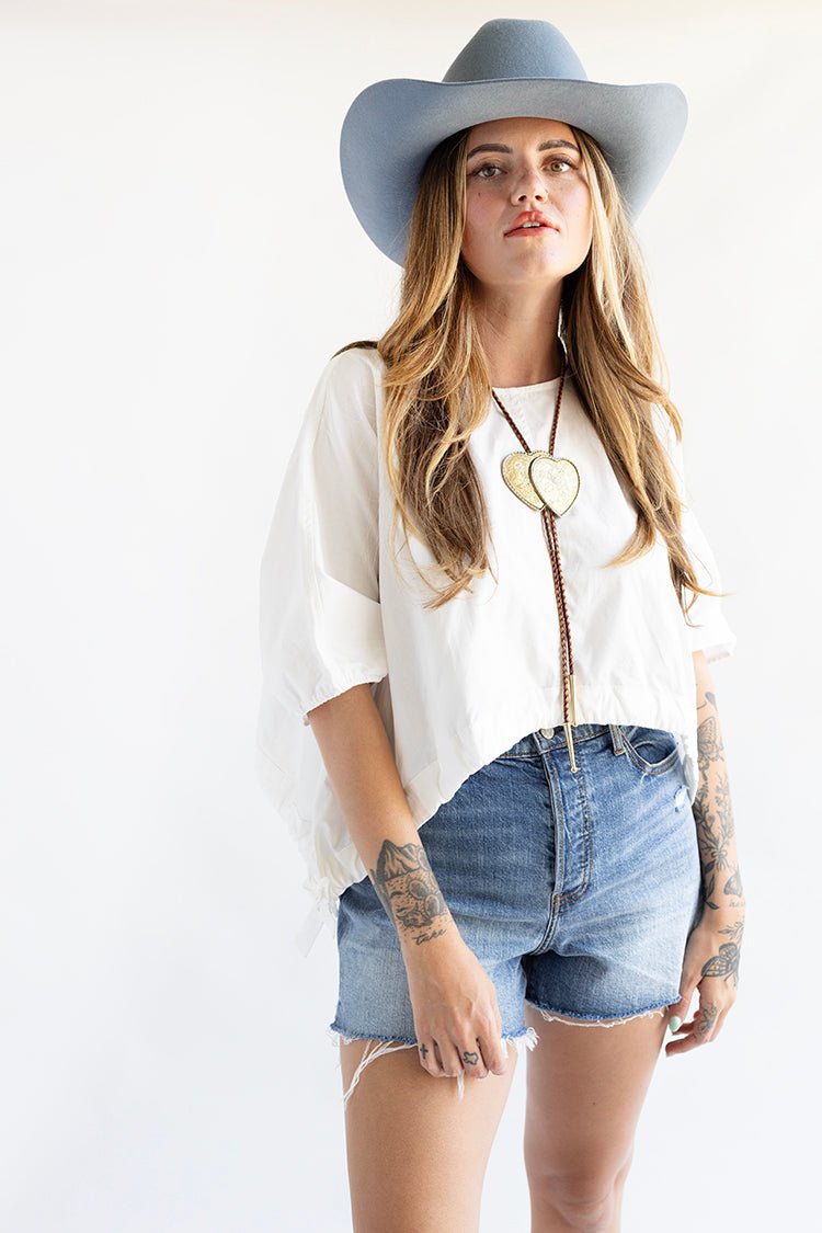 Flea Style Rider Dusty Blue Western Hat - Flea Style