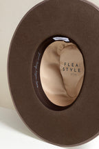 Flea Style Stevie Brown Wide Brim Hat - Flea Style