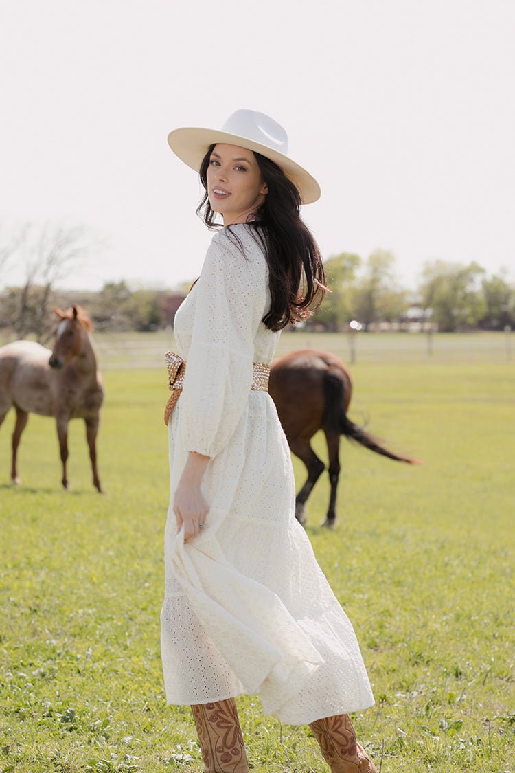 Flea Style Stevie Ivory Wide Brim Hat - Flea Style