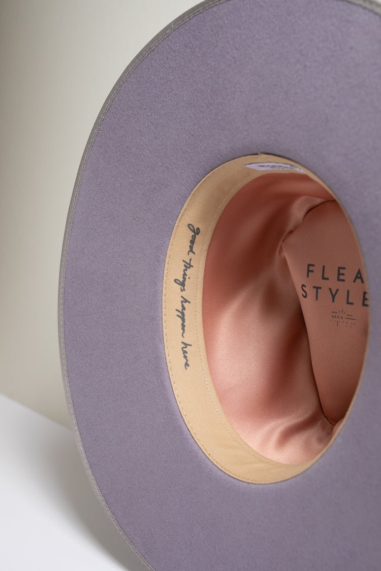 Flea Style Stevie Lavender Wide Brim Hat - Flea Style