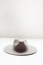 Flea Style Stevie Light Gray Wide Brim Hat - Flea Style